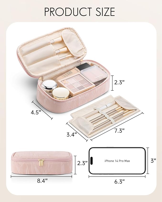 Vlando travel makeup bag small