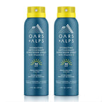 Oars + Alps Hydrating SPF 30 Sunscreen Spray, Infused with Vitamin C and Antioxidants, Water and Sweat Resistant, 6 Oz, 2 Pack