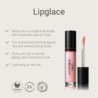 Lipglace - Skinny Dip - Hypoallergenic Vegan Lip Gloss - Fragrance Free & Allergy Certified - Non Sticky & Moisturizing Lipgloss - Anti-Aging Hydrating Lipgloss