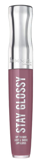 Rimmel Stay Glossy Lip Gloss Bundle - 030 Cake for Breakfast & 200 Tainted Love, .18oz Each