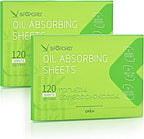 Oil Absorbing Sheets with Bamboo Charcoal - 2 Oily Skin