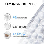 Advanced Snail Hydrogel Eye Patch 60 Patches, Gel Serum Mask, Undereye Treament, Fine Lined, Puffy Eyes, Refresh, Hydrate, Paraben free, Phthalates free, Skincare