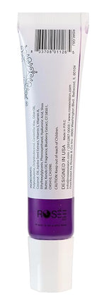 ROSÉE & CO Rosee Lip Gloss Vegan & Cruelty Free Treatment, Professional Make up, Long Lasting Glossy with Shea Butter, Moisturize, Protect & Smooth, High Shine, Non-Sticky (l. Blueberry Jelly, 0.5)