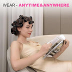 36 Pieces Soft Foam Hair Curlers - Flexible Sleeping Curlers for Hair Styling (1.2inch, Black)