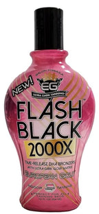 European Gold Flash Black 2000x, 12 oz & Ed Hardy Ink Moisturizer, 18.25 oz, Bronze