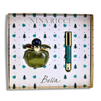 Nina Ricci Bella for Women 2piece Gift Set (2.7 Eau De Toilette Spray + 2.5 G Red Jumbo Lipstick Mate), 5.2 Oz