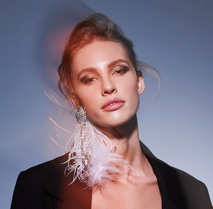 Wonderskin WONDER BLADING Top Gloss - Clear Glitter Lip Gloss, Hydrating and High Shine Finish Lip Makeup (Holographic)