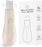 Skin Scrubber Face Spatula Skin Spatula Pore Cleaner Blackhead Remover Tools for Facial Deep Cleansing Skin Care Tool for Men and Women (Beige)