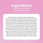 Lip Potion Aqua Glow No.8 Sugar Purple | Hydrating, Non-Sticky Gloss with Sheer Radiance | 0.3 Oz