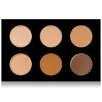 SHANY Foundation/Cream Contour & Highlighting Palette - Layer 1 - Refill for the 6 Layer Mini Masterpiece Collection Makeup Set