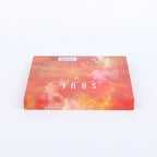 docolor Eyeshadow Palette 9Colors Orange Eyeshadow Gemstone Shadow Palettes Highly Pigmented Mattes Shimmers Smokey Glitter Cream Colorful Powder Blendable Long Lasting Waterproof Makeup Palette