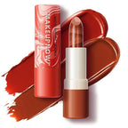 2PCS Marbled Matte Lip Stick Makeup - Velvety Finish | Naked-lip Feel, Full Coverage, D002+D004