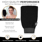 Bronze Tan Self Tanner Remover & Skin Exfoliating Glove For Sunless Tanning Best Self Tan Remover Glove for Easy and Painless Sunless Tan Removal Try it with Our Self Tan Removal Mousse!