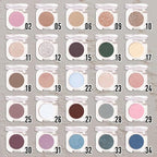 Slive Single Glitter Eyeshadow Makeup, Neutral Powde Eye Shadow for Women, Slive Shimmer Singles Eyeshadow Palette Pigmented Waterproof, sombras para ojos, Girls Monochrome Eyeshadows Gift 12