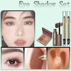 All-In-One And Portable Beginner Makeup Kit, Including Mascara, Eyeshadow Pencil, Eyeshadow Palette, Beauty Brush Set, Eyebrow Shaping Set And Other Props