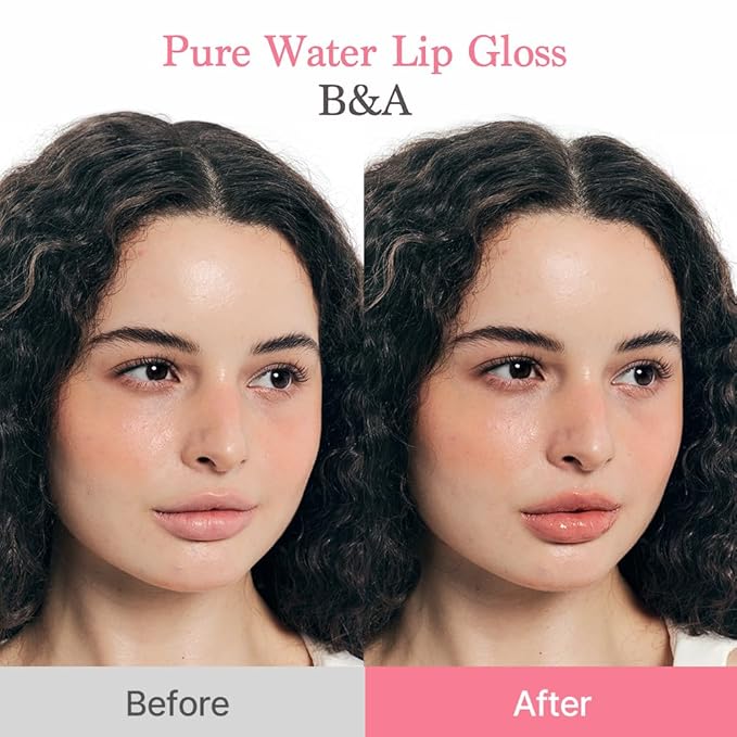 dasique Pure Water Lip Gloss 0.09 oz | Variety of Colors | Dewy Gloss | Buildable Gloss Tesxture | Non-Sticky | K-beauty (#10 Melted Berry)