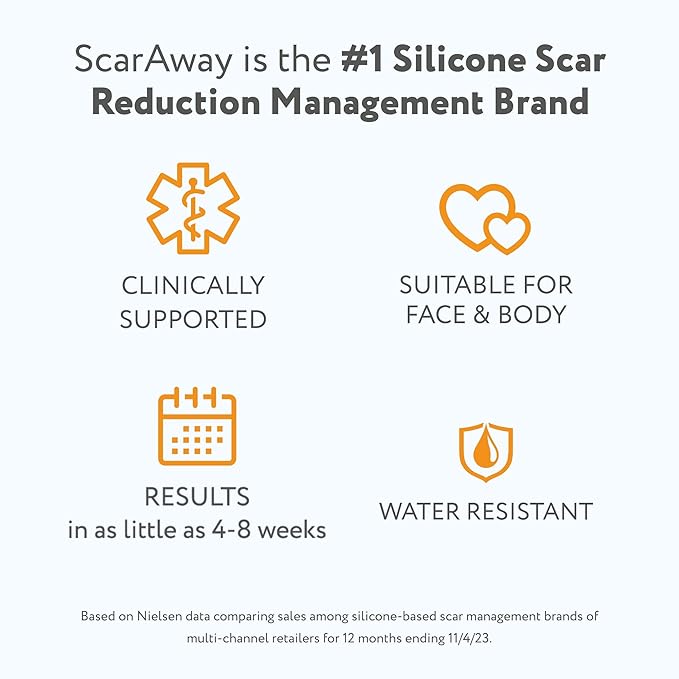 ScarAway Kids Silicone Scar Gel, 100% 6g