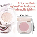 Matte Eyeshadow Palette Makeup for Green Blue Eyes, Matte Nude Pink eyeshadow For Old Women, Holographic Multichrome Cream Iridescent Single Monochrome Eye Shadow Makeup