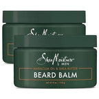SheaMoisture Beard Balm for Men, 2-Pack – Moisturizing Shea Butter & Maracuja Oil, Gifts for Men, 4 Oz Ea