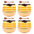 4Pcs Honey Lip Mask Pot, Moisturizing Honey Lip Masks