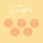 So...? Escapes Body Mist Set - Perfumes for Women - Everyday Body Spray for Women - Vegan, Cruelty Free Fragrances - Travel Size Gift Set - 4 pcs