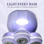 7D Electric Razor for Women: Fast & Painless Full-Body Shaver for Legs & Face – Waterproof Hair Remover with Light & Travel Cover – Wet/Dry Use, Smooth Close Shave, Birthday Mother’s Gift