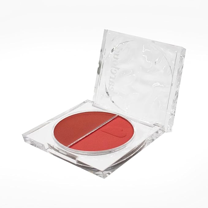 Dewy Hydration Watercolor Blush Duo – liquid blush for cheeks with niacinamide and aloe vera – Korean beauty makeup – Chums (.35 oz)