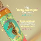 D'Luchi Carrot Tanning Oil with Cinnamon, Vitamin E & Collagen, High Natural Beta-Carotene Tanning Accelerator SPF 4 Suntan Oil, 8.45 Oz