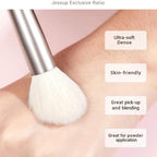 Jessup Makeup Brushes Set Professional Makeup Brush Eyeshadow Blending Powder Foundation Blusher Concealer 25pcs with Cosmetics Storage Box, Blushing Bride T295