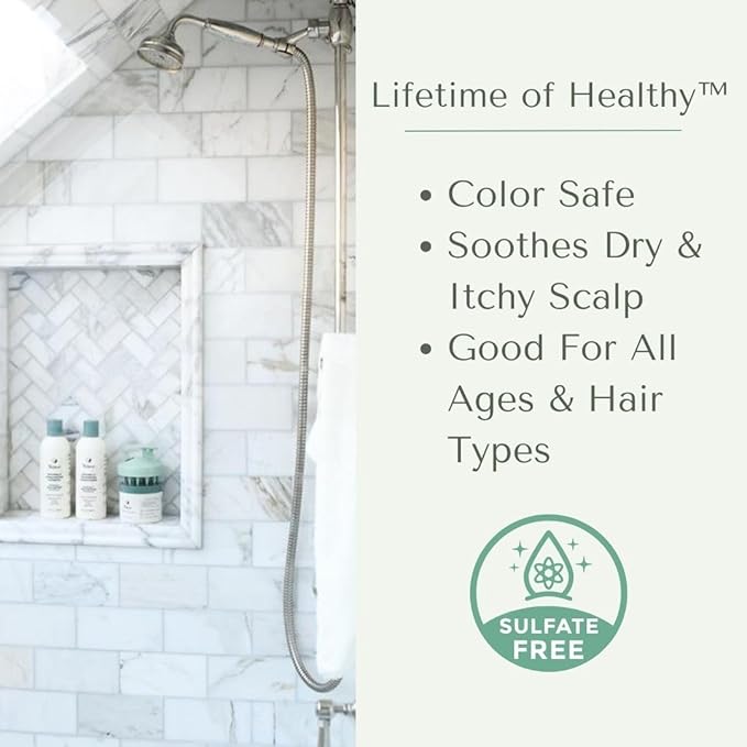 Yobee Naturally Rebalancing Shampoo | Dry, Flaky & Itchy Scalp Care with Para Probiotics, Organic Honey & Turmeric, Vitamin B12 & Oat Extracts | Dandruff & Psoriasis Relief (3 Bottles)