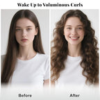 6-Pack Heatless Hair Curlers for Overnight Curls – Soft Flexi Rods for No Heat Styling, Comfortable Hair Rollers to Sleep In for Women, Heatless Curling Rod Set for Natural Waves