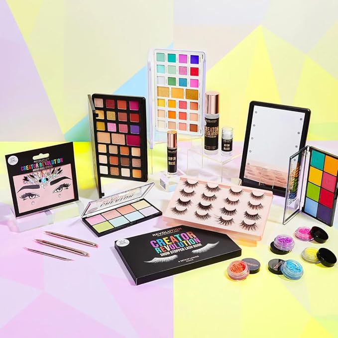 Makeup Revolution, Creator Limitless, Eyeshadow Palette, Nude Reign, 30.9g