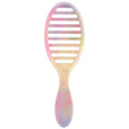 Wet Brush Speed Dry Hair Brush - Stripes (Color Wash) - Vented Design and Ultra Soft HeatFlex Bristles Are Blow Dry Safe With Ergonomic Handle Manages Tangle and Uncontrollable Hair - Pain-Free