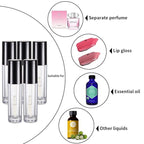 YITOU 12PCS Lip Glaze Bottle Empty 5ml, Transparent Glaze