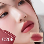 Hydrating Lip Serum Cream, Longlasting Moisturizing, Lightweight Lip Gloss, Semi-Matte Lipstick with Vitamin E, Crithmum Maritimum Essential oil, C205