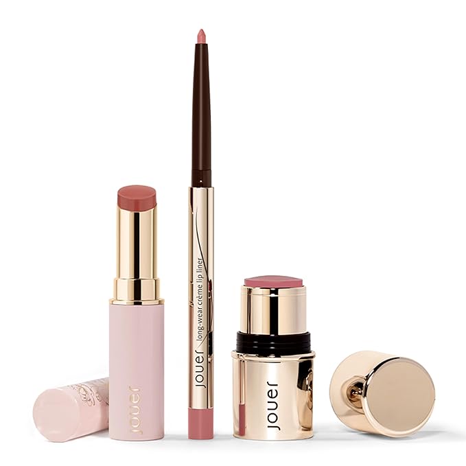 Jouer Bare Rose Collection - Blush Stick, Cream Plumping
