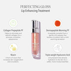 HydroPeptide Perfecting Gloss, Lip Enhancing Treatment, Long-Lasting Volume and Hydration, Nude Pearl, 0.17 Ounce