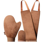 Sanfery Self Tanner Mitt - Self Tanning Mitt Applicator with【US Patent】Tanning Glove for Self Tan, Back Applicator, Mini Self Tan Mit, 3 Set Tanning Mitts Self Tanner Glove, Tan Glove