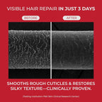 MOEV ANNURCATIN Hair Treatment Mask, Korean Wash-Off Hair Care Mask Apple Deep Damage Conditioner Sulfate-Free with Thickening Moisturizing for Damaged Thin Dry Hair, 6.76 fl.oz. (Apple & Vanilla)