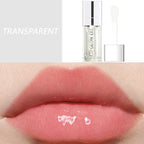 Lip Oil, Hydrating Lip Gloss Tinted Lip Balm Transparent Lip Care, Big Brush Head Glitter Shine, Long Lasting Nourishing Non-sticky Fresh Texture