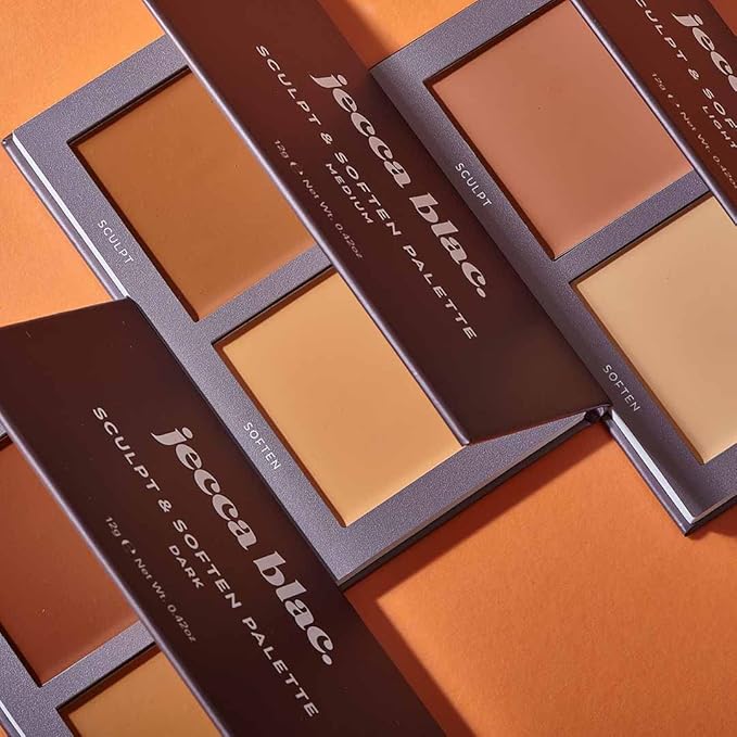Jecca Blac Sculpt and Soften Contour Palette, Creamy 12g