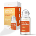 Eye Roller Serum with Vitamin C & Niacinamide - Eye Serum for Puffiness & Fine Lines - Anti Aging Korean Skin Care - 1.69 Fl Oz./50ml