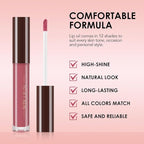 Hydrating Lip Glow Oil, Plumping Lip Oil, Tinted Lip Plumper Gloss,Younger-Looking Lips | Nourishing Long Lasting Non-Sticky Hydrating & Smoothing Lip Treatment Cruelty Free 07#