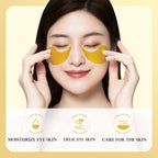 Under Eye Patches - 24K Gold Eye Mask,Moisturizing Serum for Firming, Brightening, and Relieving Eye Fatigue - Under Eye Patches for Dark Circles and Puffiness (gold)