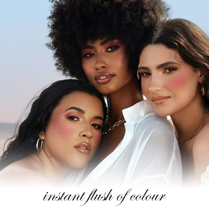 Cream to Powder Blush Stick, High Impact Color, Moisturizing Face Makeup (02#, 1 Count (Pack of 1))