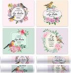 OLYCRAFT 100Pcs Self-Adhesive Lip Balm Tag Wrapping