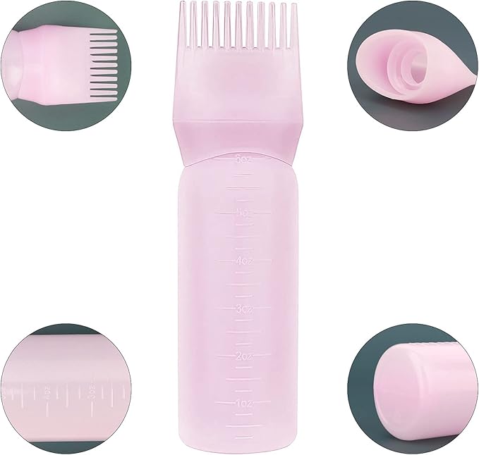 Yebeauty Root Comb Applicator Bottle,