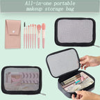 All-In-One And Portable Beginner Makeup Kit, Including Mascara, Eyeshadow Pencil, Eyeshadow Palette, Beauty Brush Set, Eyebrow Shaping Set And Other Props