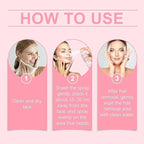 2pcs Hair Identifier Spray for Face Shaving, Skin Body Hair Identifying Spray With Razors,Hair identifier for Face Dermaplaning, Moisturizing and Skin Care Dermaplaner