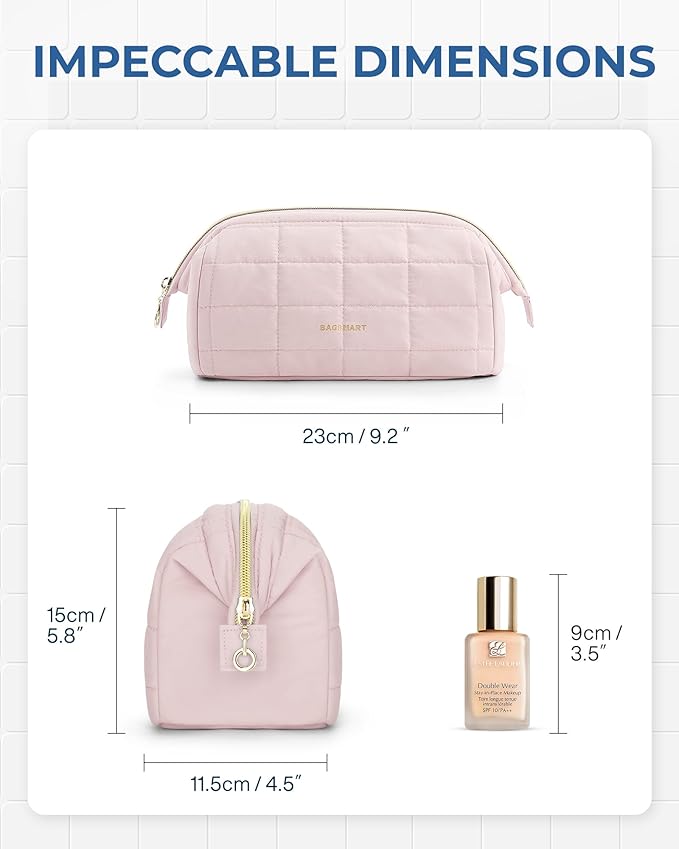 Bagsmart makeup bag travel toiletry